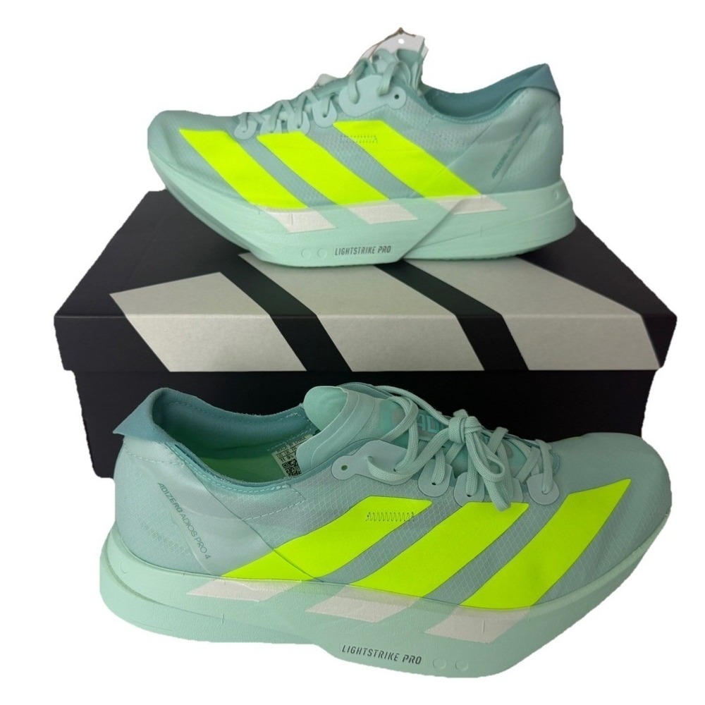 adidas Women's Adizero Adios Pro 4 JR1243 Running Course A Pied Size 11 New
